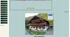 Desktop Screenshot of hauspetra.de